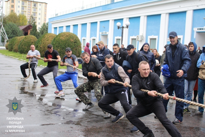 В Ужгороді пройшла спартакіада серед працівників правоохоронних органів, рятувальників та спецслужб Закарпаття