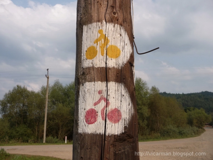 Закарпатців у Словаччині вчать маркувати велошляхи