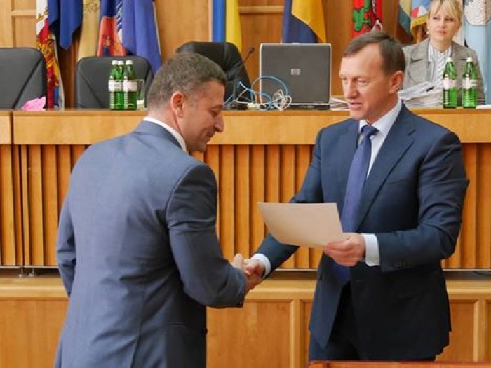 Богдан Андріїв вручив грамоти депутатам, які перемогли на міжнародному футбольному турнірі