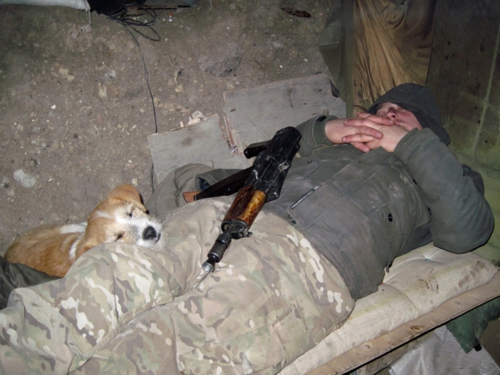Як воно – спати на війні. Фото закарпатця з передової АТО 