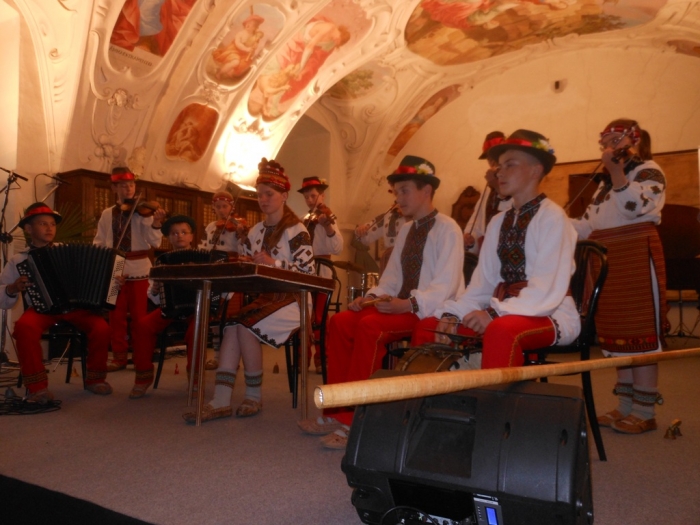 Закарпатський дитячий оркестр виступив на благодійному концерті у Чехії