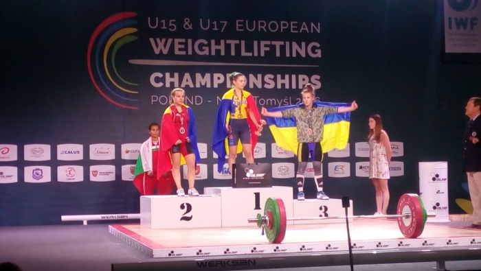 Закарпатка здобула "бронзу" на чемпіонаті Європи з важкої атлетики
