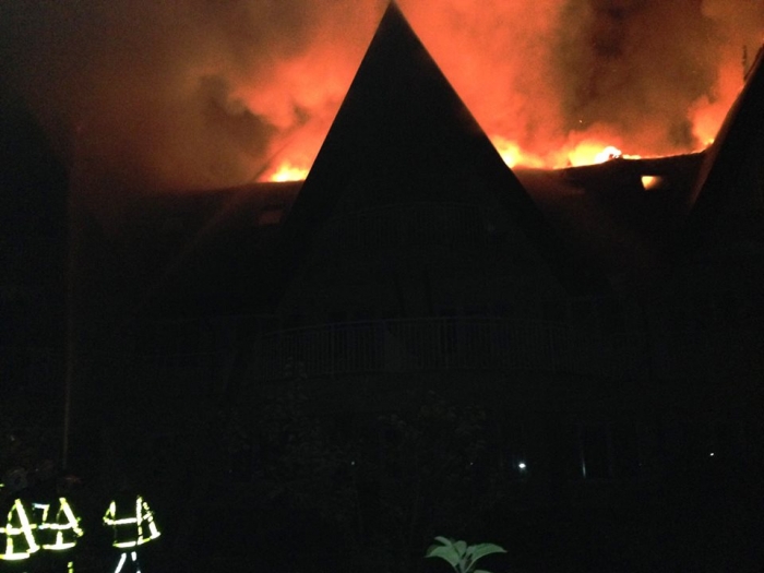 На великій пожежі в Мукачівському районі евакуювали 25 людей