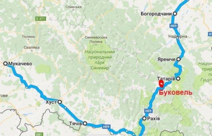 Ремонт кожного кілометра траси Мукачево-Львів коштуватиме понад 7 мільйонів гривень