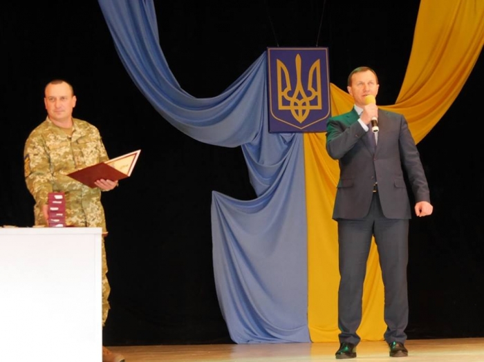 В Ужгороді до Дня Соборності України нагородили військових 15-го окремого гірсько-піхотного батальйону