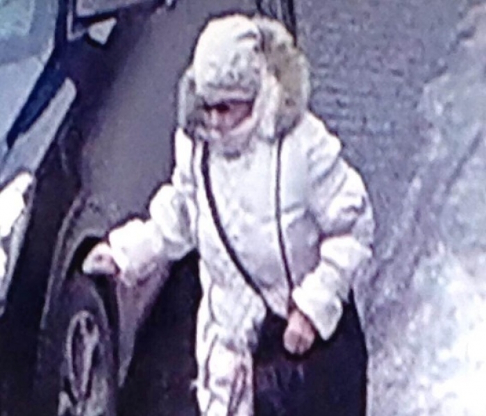 Крадійку сумочки в Мукачеві зафіксувала камера – поліція проводить розшук