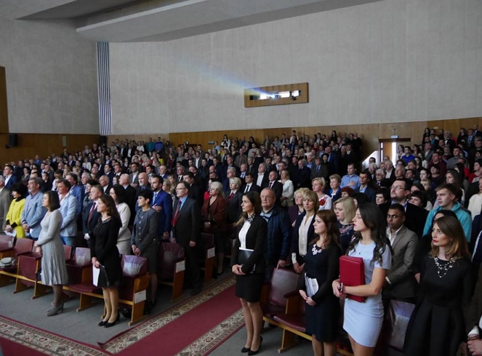 Урочисте розширене засідання Вченої ради УжНУ відбулося в Ужгороді