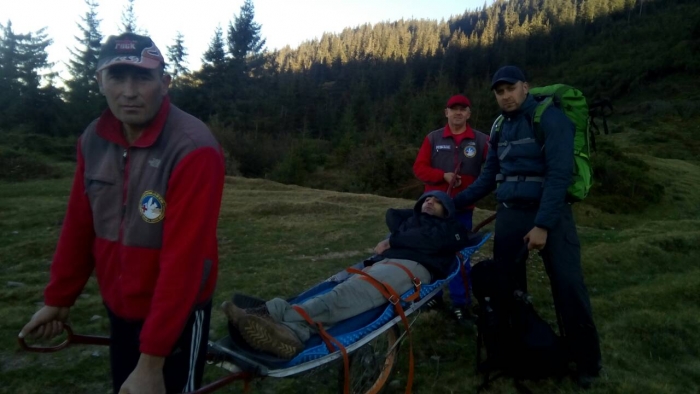 Туристу-азербайджанцю стало зле у горах Рахівщини – викликали рятувальників
