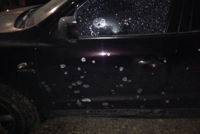 У Виноградові невідомі підірвали автомобіль «Hyundai Santa» гранатою РГД