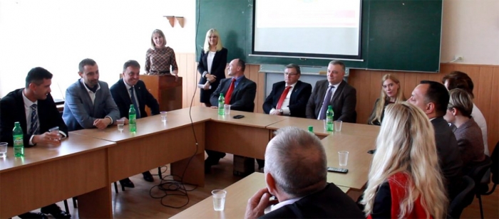 Ужгородський університет зустрічав високих гостей з краю Височина