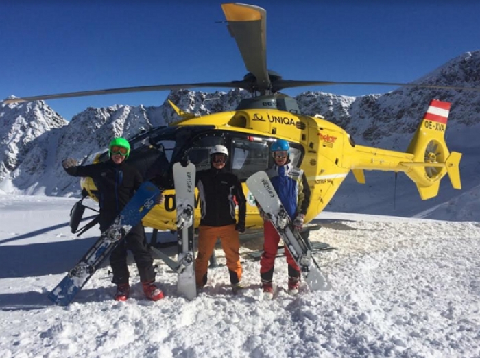 Закарпатські сноубордисти та гірськолижники потренувалися в Австрії