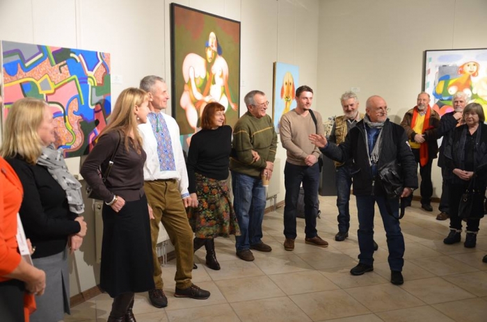 Три сімейства Коржів, Радько та Трегубових презентували свої мистецькі роботи у столиці України