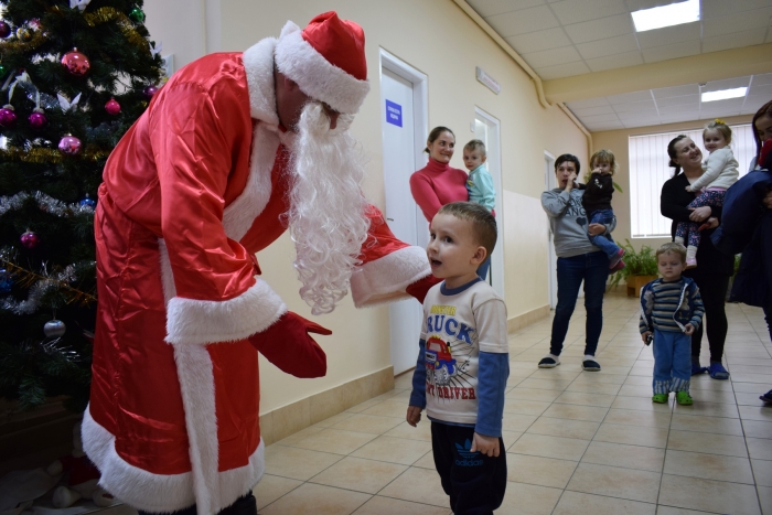 В Ужгороді влаштували свято для маленьких пацієнтів міської дитячої лікарні