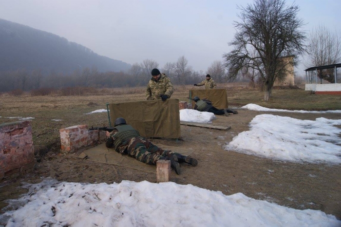 На Виноградівщині пройшли навчання підрозділи територіальної оборони краю