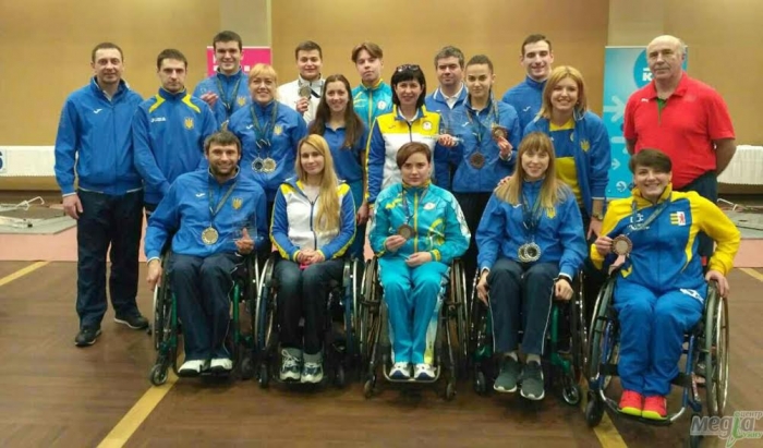 Закарпатські студенти-фехтувальники на візках – срібні призери Кубка світу