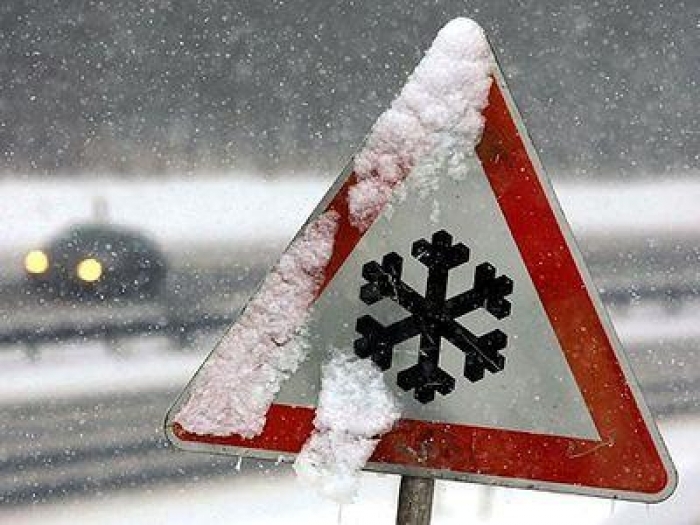 Через інтенсивний сніг на Закарпатті обмежено рух фур трасою «Мукачево – Рогатин»