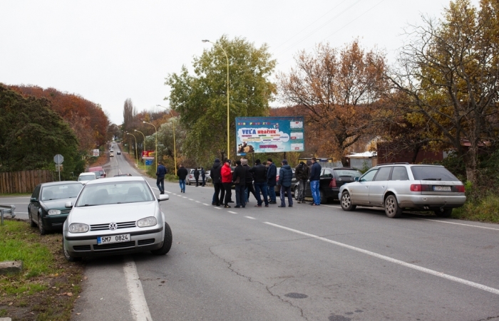 "Пересічники" заблокували пункт пропуску "Ужгород" на кордоні зі Словаччиною