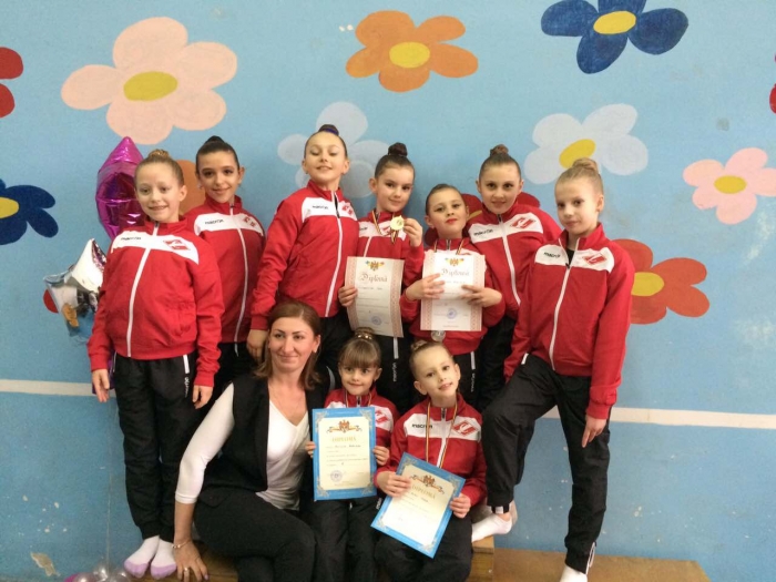 Закарпатки зайняли призові місця на Міжнародному турнірі з художньої гімнастики у Кишиневі