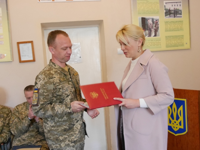В Ужгороді відбулися урочистості з нагоди 15-ї річниці з Дня створення Військової служби правопорядку