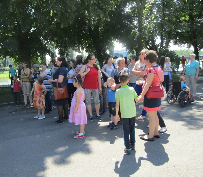 Марш-ходотон дітей із особливими потребами відбувся в Ужгороді