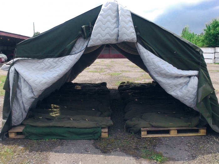 Підрозділи тероборони Закарпаття отримали нові палатки для проведення навчань