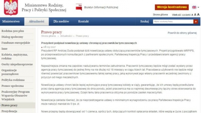 Заробітчанам-закарпатцям про нові правила роботи в Польщі з 1 червня 2017 року