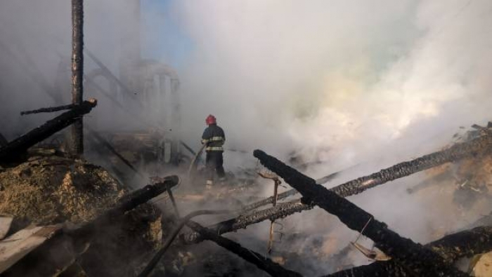 Вогонь знищив одне з приміщень "брикетного" підприємства на Закарпатті
