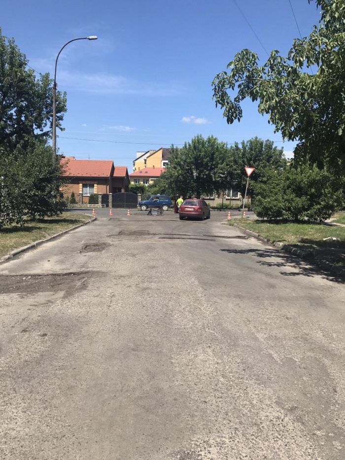 Капремонт на вулиці Достоєвського в Ужгороді 