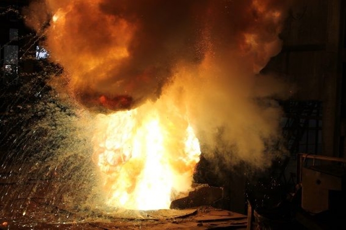Вилучена зброя закарпатців згоріла на ужгородському заводі «Турбогаз»