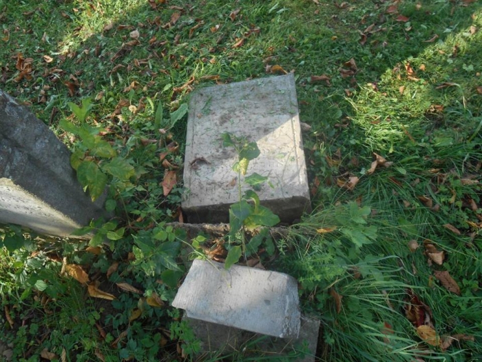 Малолітні хулігани пошкодили пам‘ятники на цвинтарі у Сваляві