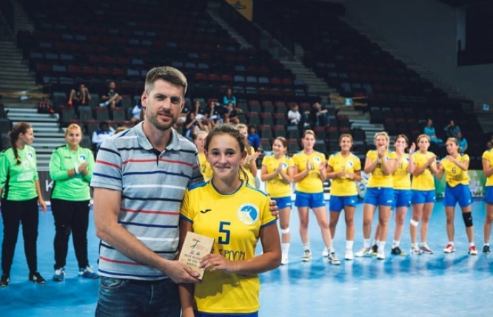 Ужгородка – найкращий гравець збірної України з гандболу після перемоги над Великою Британією