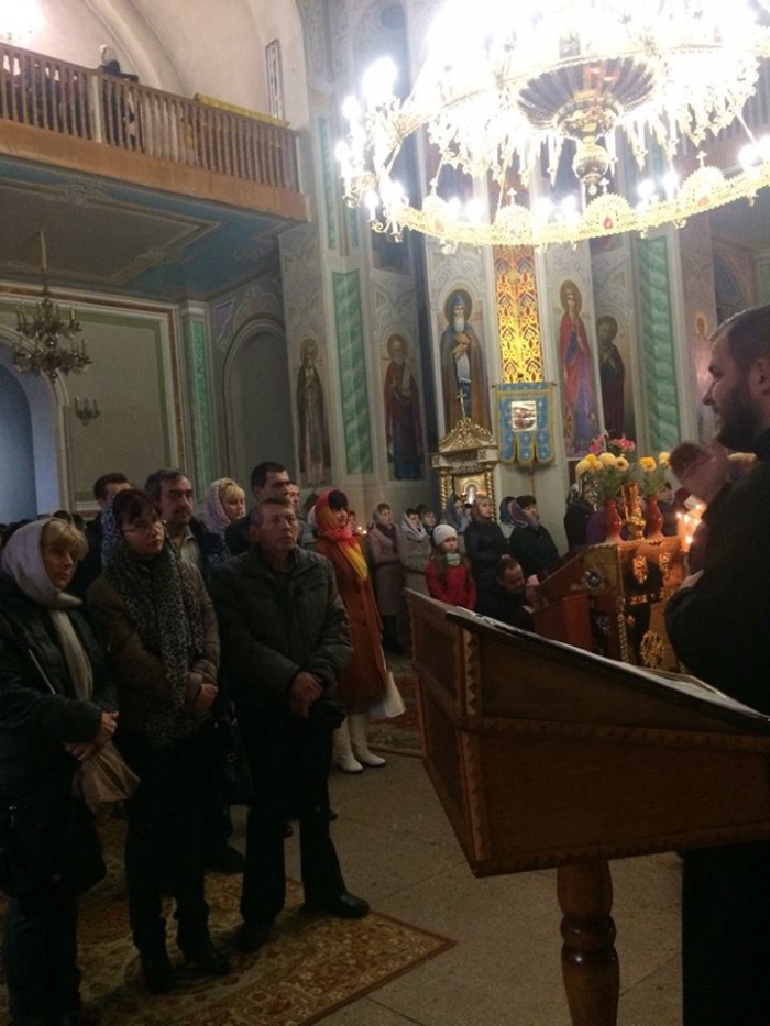 Місіонерська Божественна літургія для людей з порушеннями слуху відбулася у храмі в Мукачеві
