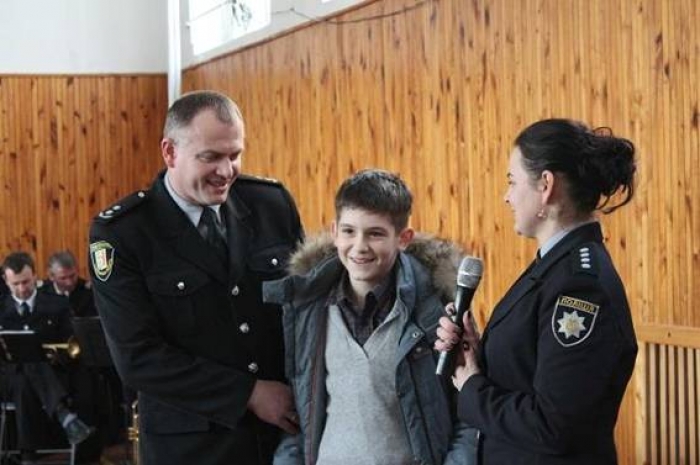 В Ужгороді розпочато рік зустрічей поліції зі школярами