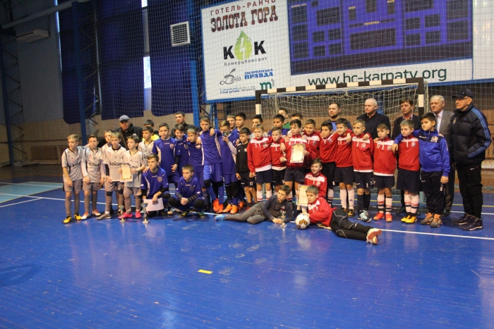 В Ужгороді юні спортсмени змагалися на «Новорічно-різдвяному турнірі» з футболу