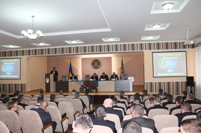 В Ужгороді відбулася координаційна нарада керівників правоохоронних органів краю