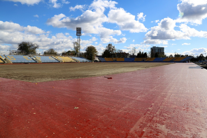 Реконструкцію легкоатлетичного ядра ужгородського стадіону «Авангард» завершать ще цьогоріч?