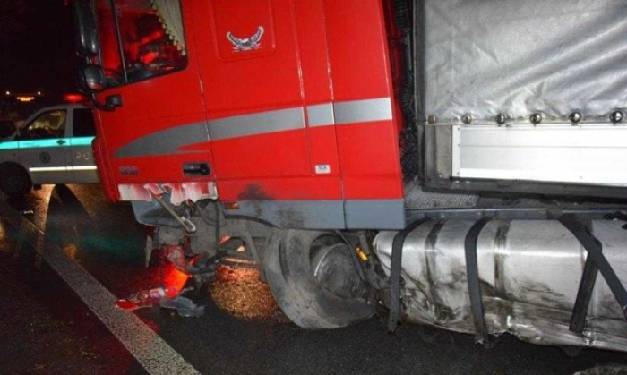 Поблизу словацького Кошіце вантажівка із Закарпаття потрапила в ДТП: збитки – на 16 тисяч євро