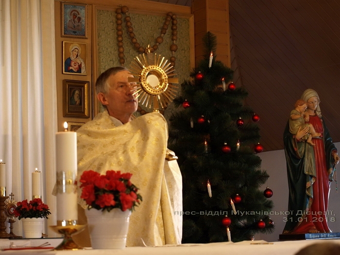 День Богопосвяченого життя відсвяткували у Мукачівській дієцезії