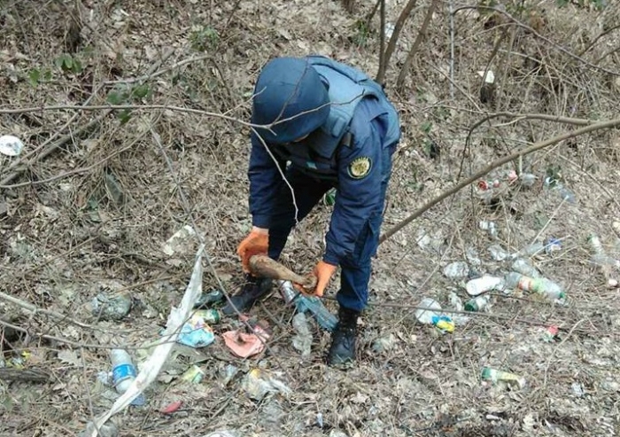 Рятувальники знищили два вибухонебезпечні предмети часів війни, знайдені в Ужгороді