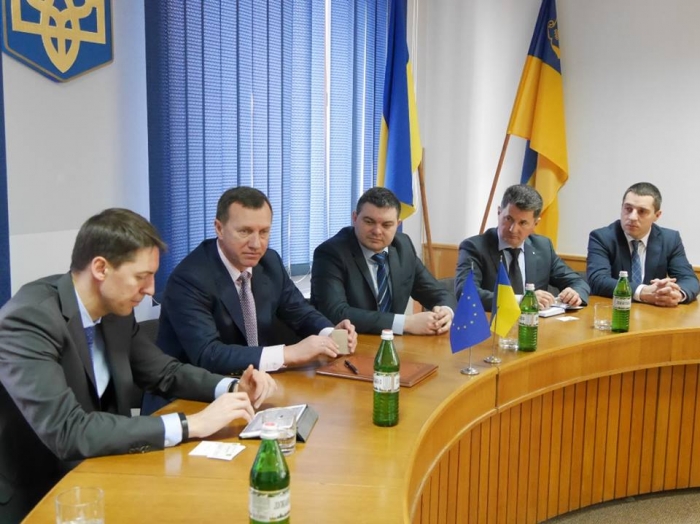 Керівники Ужгорода зустрілися з начальником відділу преси та інформації Представництва ЄС в Україні