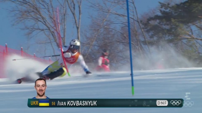Закарпатського лижника спіткала невдача під час спуску на Олімпіаді в Кореї