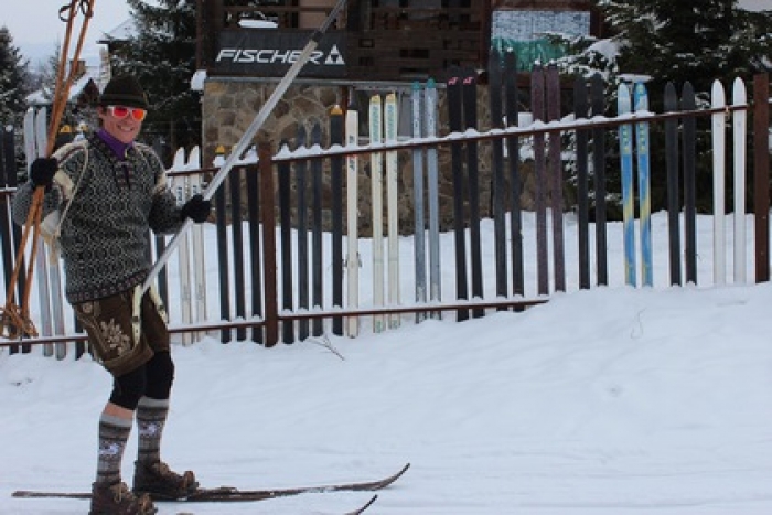 Восьмий фестиваль Телемарку – техніки катання на лижах – відбувся на Міжгірщині