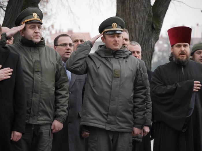 Стражі кордонів Закарпаття віддали шану Президенту й захисникам Карпатської України