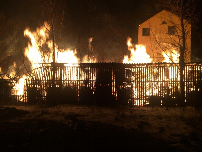 Велику пожежу на Закарпатті гасили силами 4-х державних і добровольчих пожежно-рятувальних частин