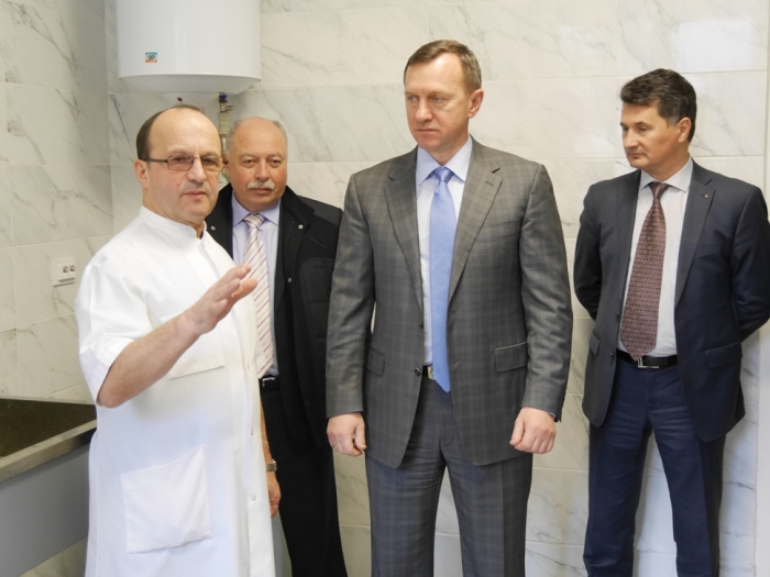 Керівництво Ужгорода відвідали капітально відремонтоване стерилізаційне відділення ЦМКЛ