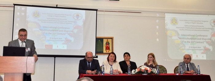 Представники УжНУ на міжнародному форумі в Берегові обговорили полікультурність та різноманітність у ХХІ столітті