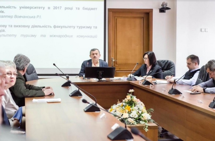 В Ужгородському університеті відбулося засідання Вченої ради