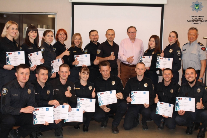 Закінчився 3-дневний тренінг Community Policing, який відбувався в Ужгород