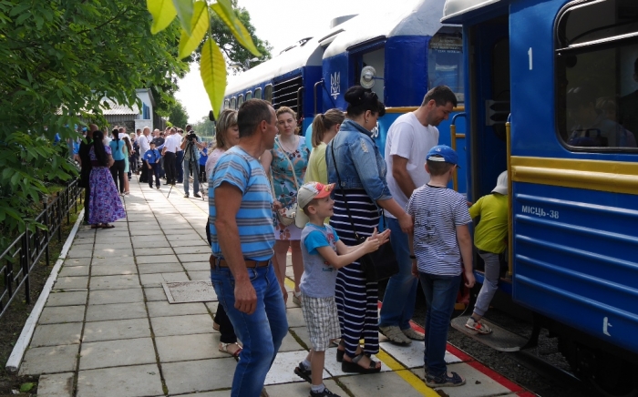 Ужгородська дитяча залізниця відкрила новий літній сезон