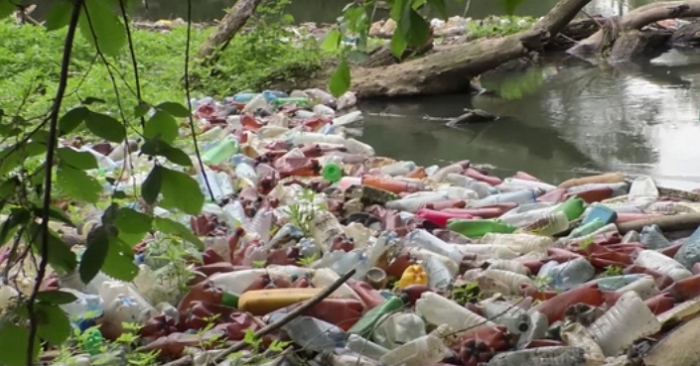 Шар сміття на річках Закарпаття подекуди сягає до метра під воду!